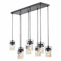 Warehouse Of Tiffany HM030-8 12 in. Margarita 8-Light Indoor Pendant Lamp with Light Kit, Bronze HM030/8